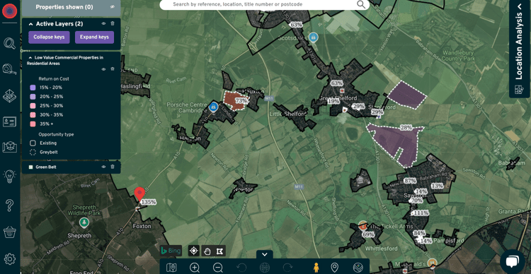 Advanced Strat 6 - Low value commercial properties in residential areas within green belt