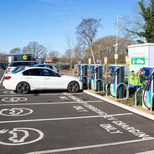 Electric Vehicle Charging Point   