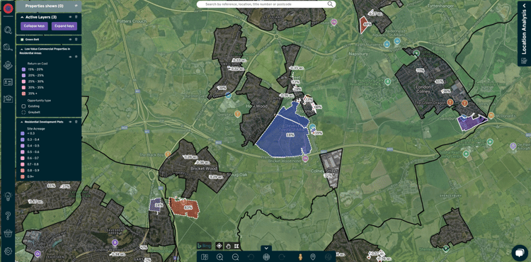 Nimbus green belt overlay with pre-set filters