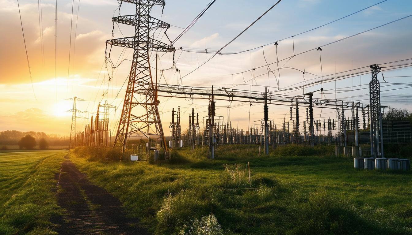 sustainable energy infrastructure uk including substation