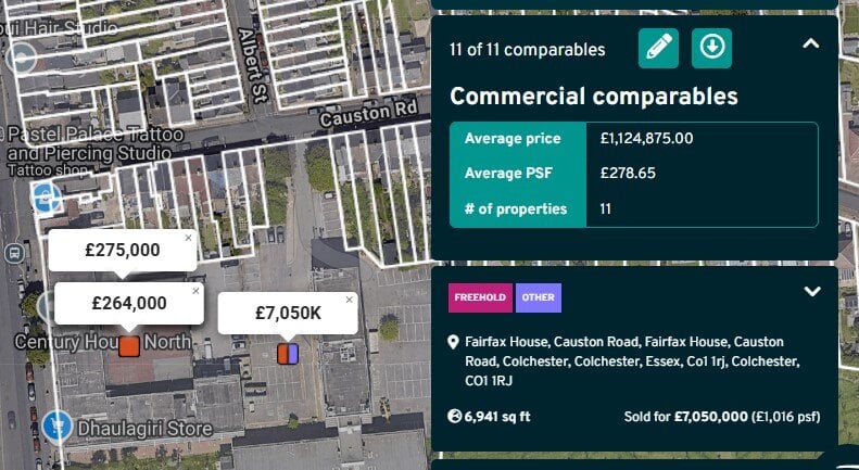 Commercial Comparables 5