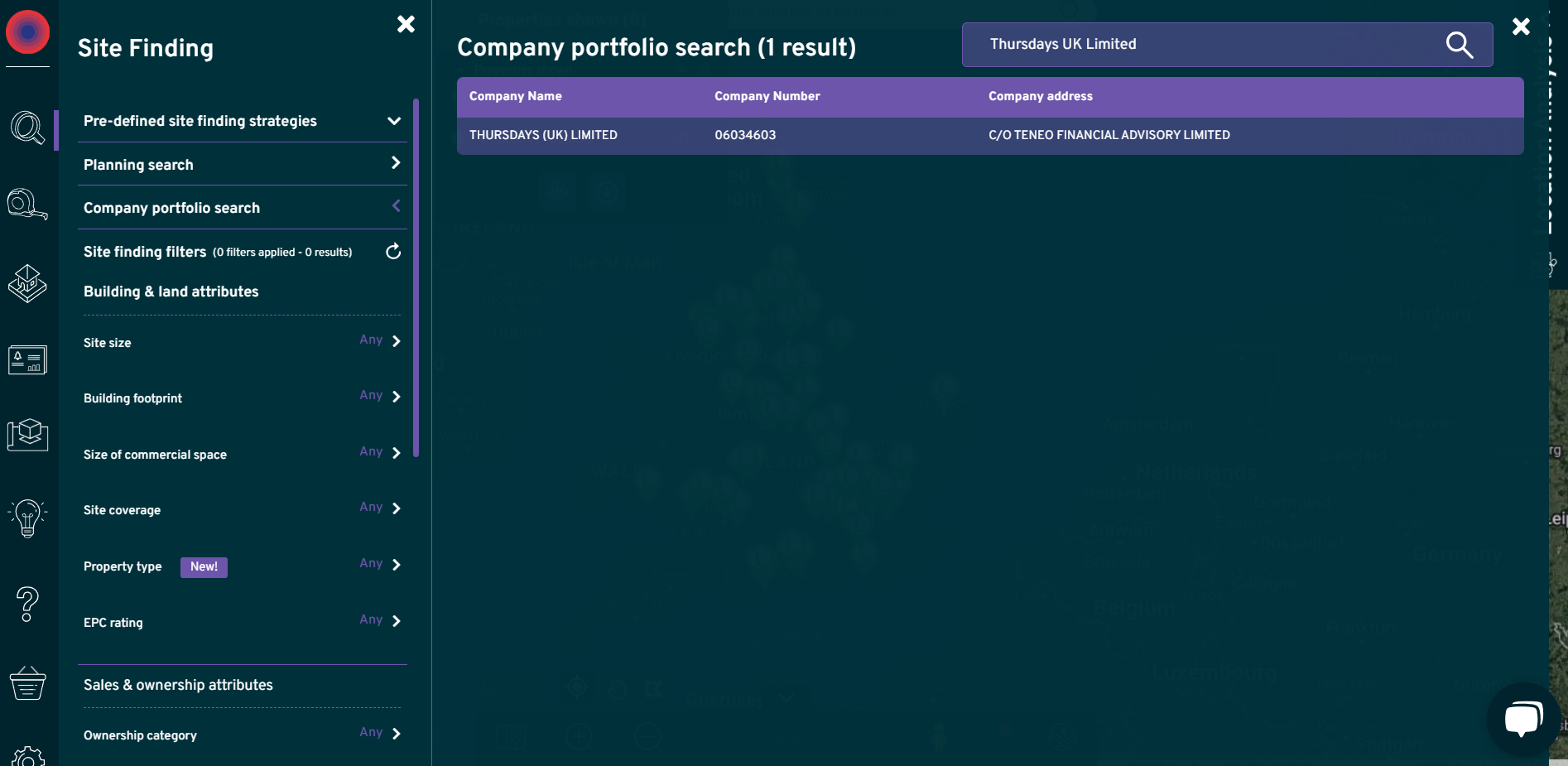 Search portfolio